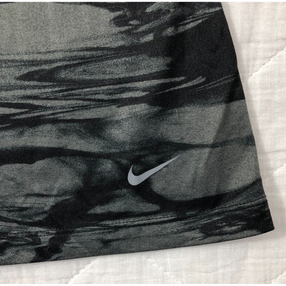 Nike Tank Top Women's Size Small Gray Black Dri Fit Regular Fit Athletic Workout - Picture 5 of 10